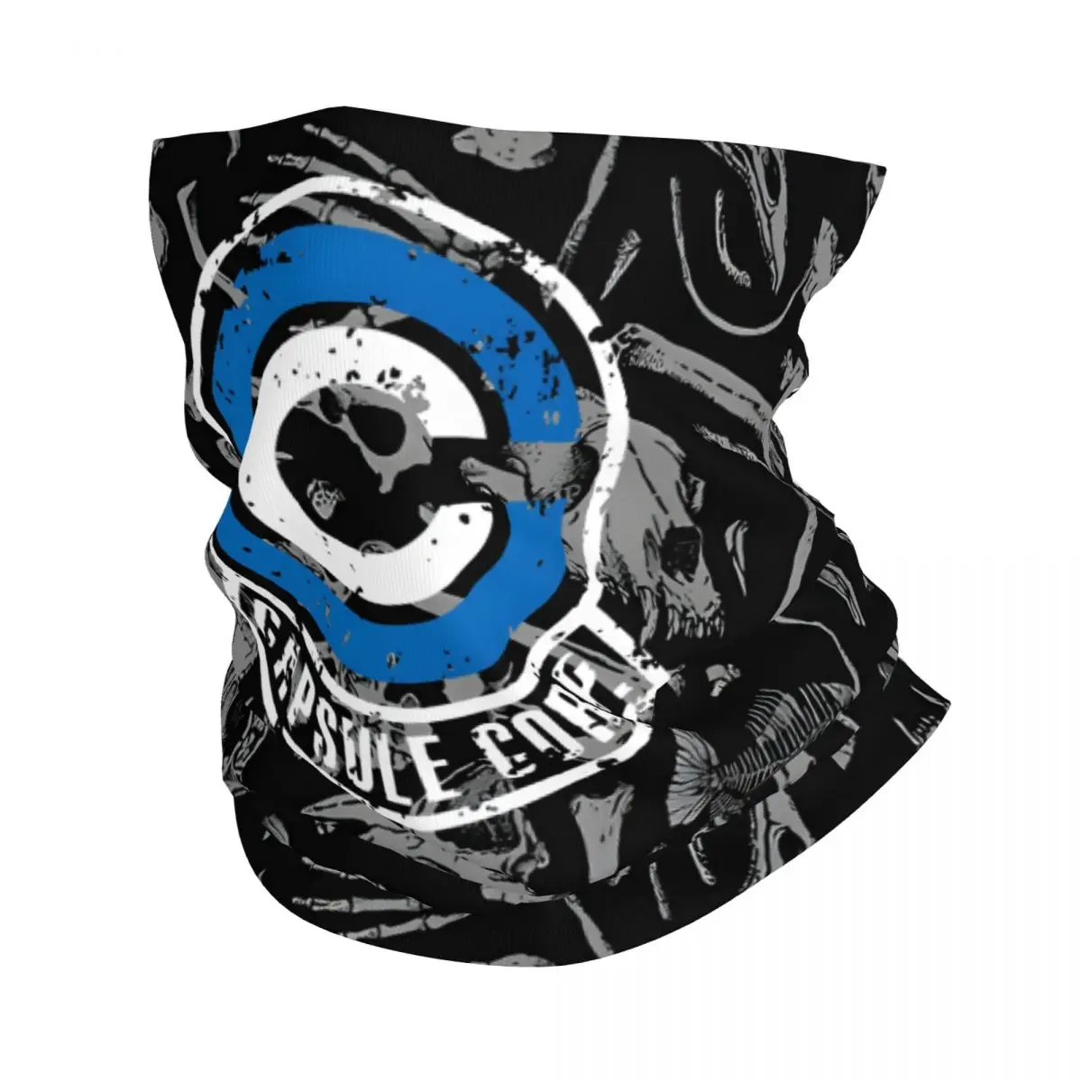 Capsule Vintage Bandana Neck Cover Printed Motocross Capsule Corp Face Scarf Balaclava Cycling Unisex Adult Winter