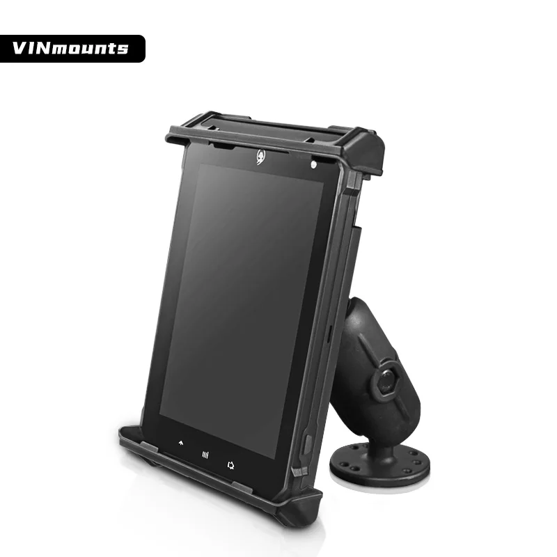 360-degree Rotation of the Industrial Tablet Stand Universal Tablet Mount for Truck Phone Holder VIN-PBJ-04+VIN-B-001