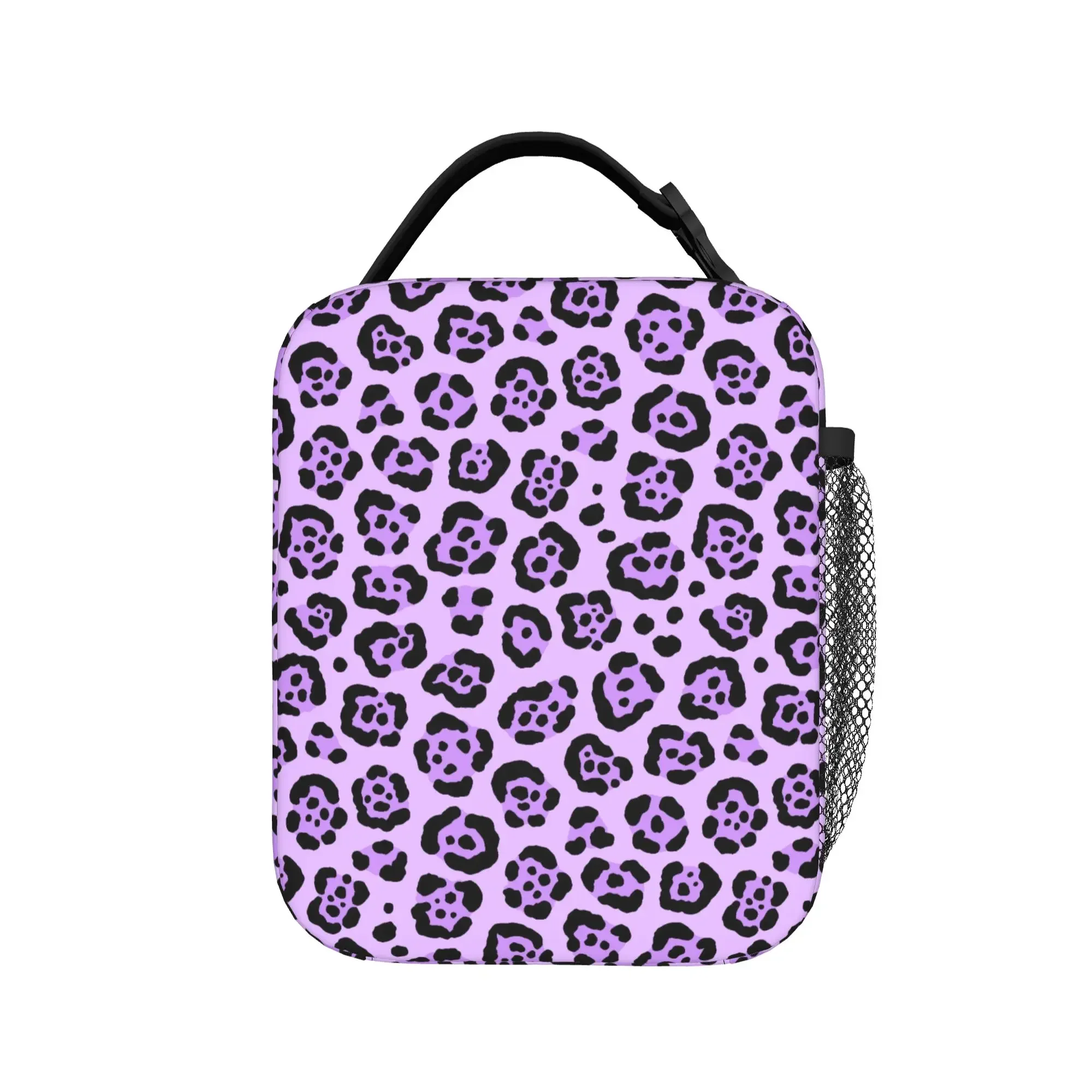 Animal Print Leopard Thermal Insulated Lunch Bags for School  Portable Food Bag Cooler Thermal Lunch Boxes