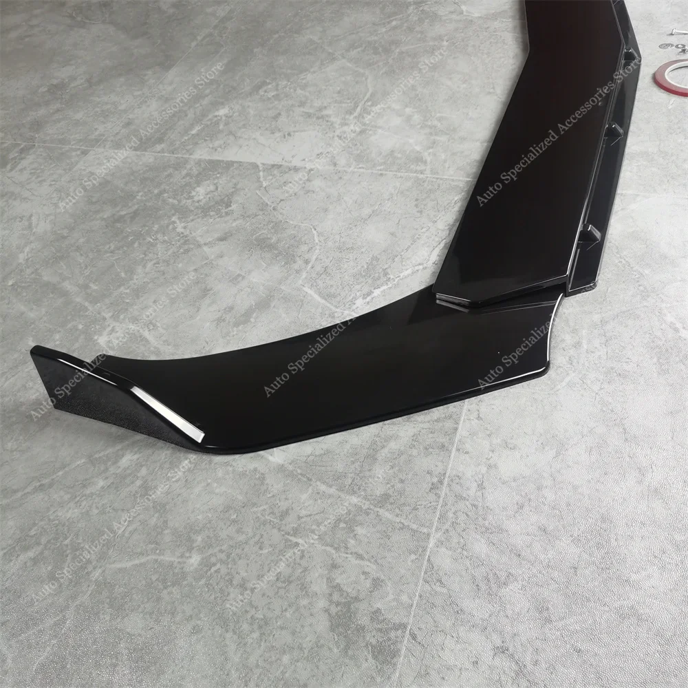For Hyundai i20 MK2 Car Front Bumper Lip Spoiler Splitter Diffuser i20 GB TGDI MPI 2014-2020 Coupe Retroft Cover Bodykits Tuning - view 5