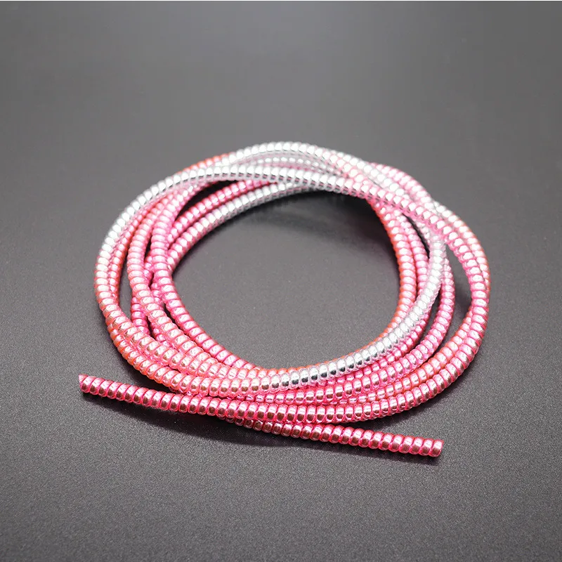 NEW Cable protector Plating Bobbin winder 1.5M Data Line Case Rope Protection Spring twine For Iphone Android USB earphone Cover