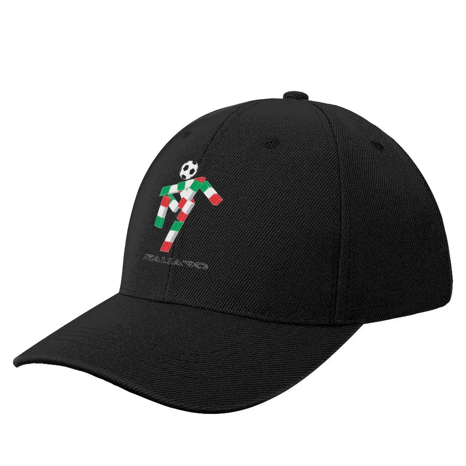 Italia 90 footballer logo Baseball Cap Wild Ball Hat Sports Cap birthday Mens Hats Women's