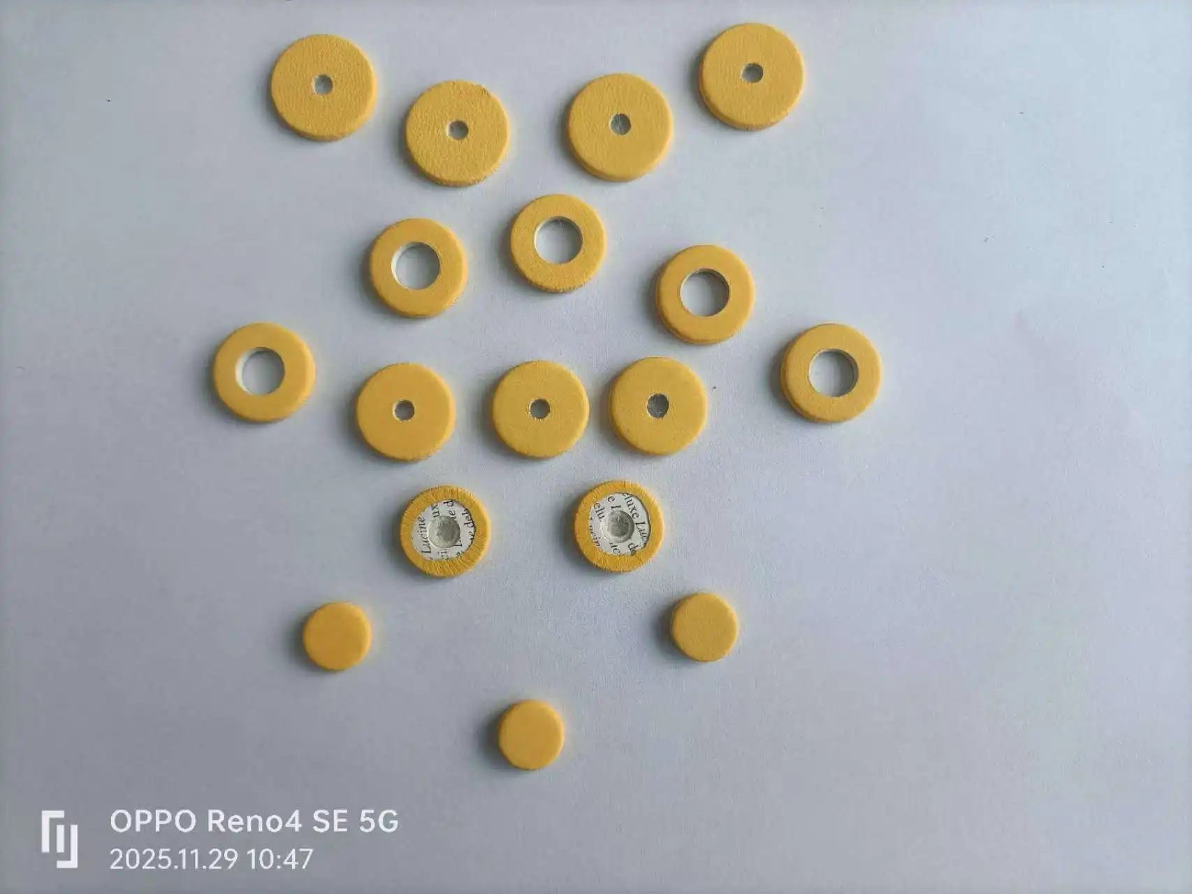 17-open hole Flute Gasket pad sound hole pad sheep casing felt key pad flute accessories