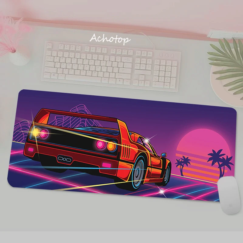 

art Car pad mouse Computer Cute gamer mouse pad 700x300X2MM padmouse big locrkand mousepad ergonomic gadget hot office desk mats