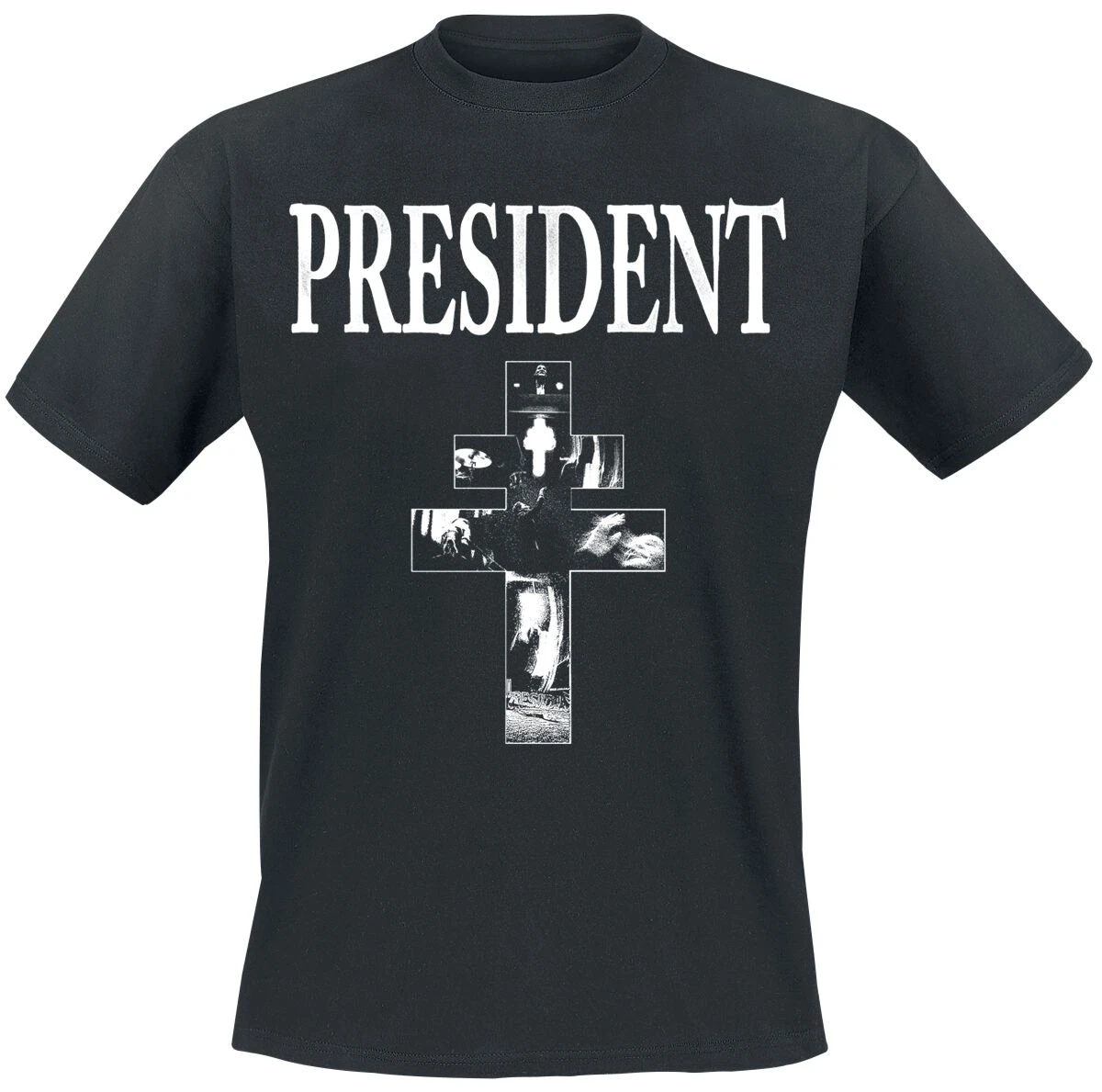 Y2k President Graphic Cotton Band T-shirt Unisex Summer Short Sleeve Fashion Brand Tee Luxury Casual Vintage Tees