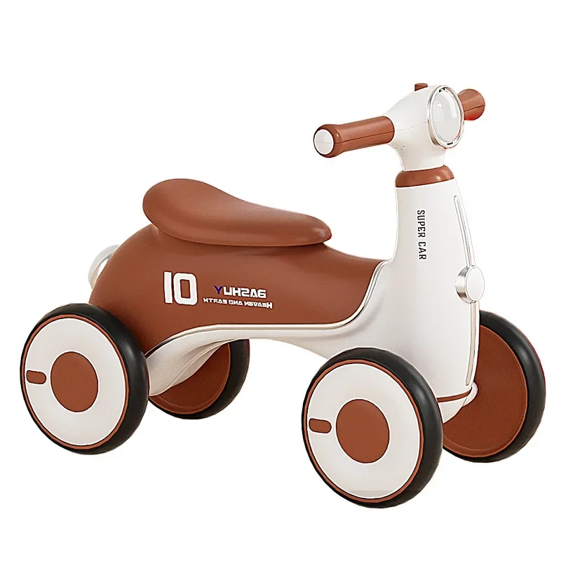 Children's Balance Car Pedalless 1 To 3 Years Old Four-wheeled Baby Sliding Scooter Boys Girls Baby Walkers