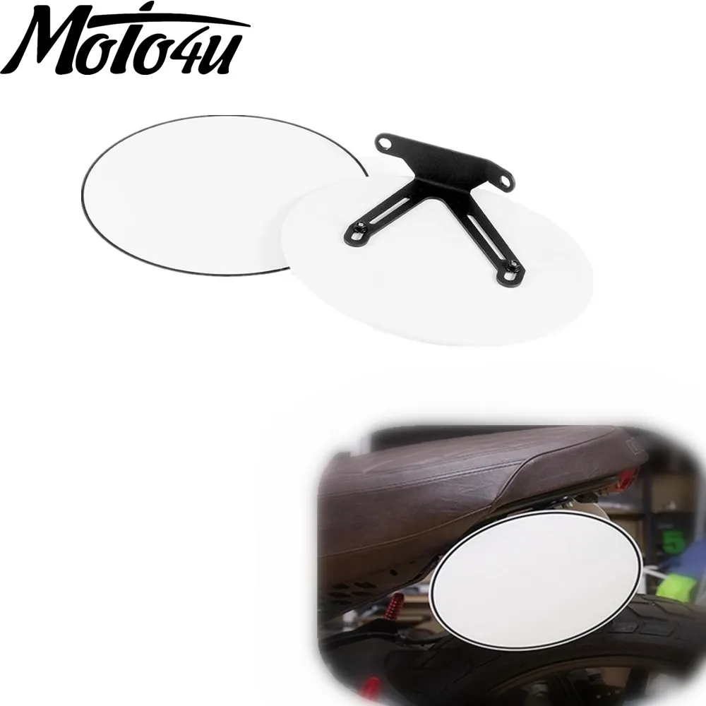 

Two Pieces Cafe Racer Motorcycle Table Number Plate For Ducati Scrambler 800 2014 2015