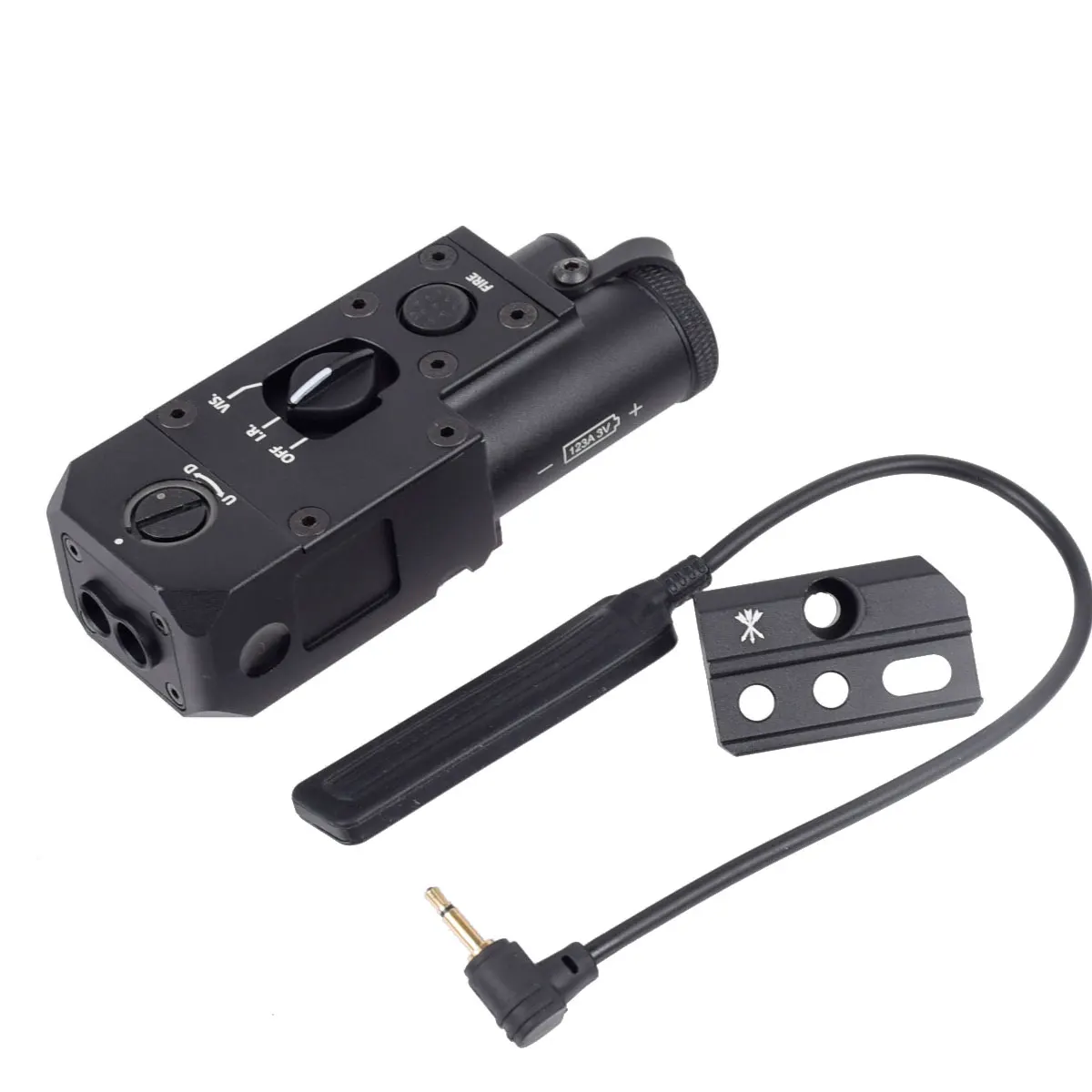CQBL-1 IR Red Green Laser Aiming Pointer Remote Pressure Switch 20MM Picatinny Rail Airsoft Shooting Outdoor Accessory Gear