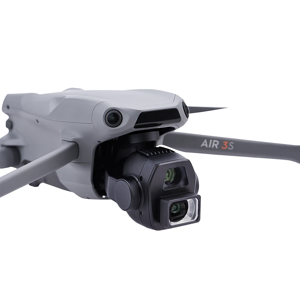 Per DJI AIR 3S Obiettivo grandangolare Obiettivo di ampliamento della fotocamera Filtro visivo espandito esterno Accessori protettivi