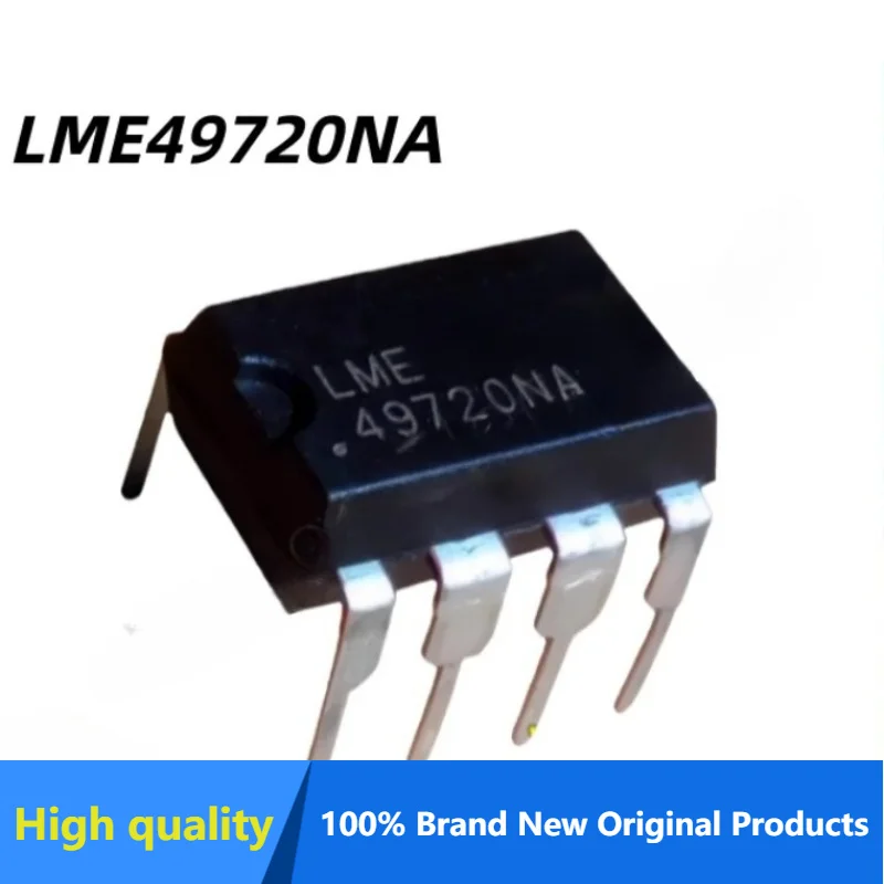 10PCS LME49720NA DIP-8 through-hole/surface mount SOP8  Audio fever Dual OP AMP Original products in stock, fast shipping