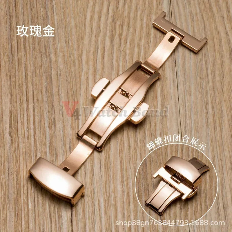 Застежка-бабочка для часов 20 мм 22 мм