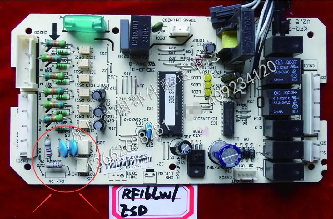 New Midea air conditioning outdoor unit computer board RF16L/ESD KFR-75LW/E-30