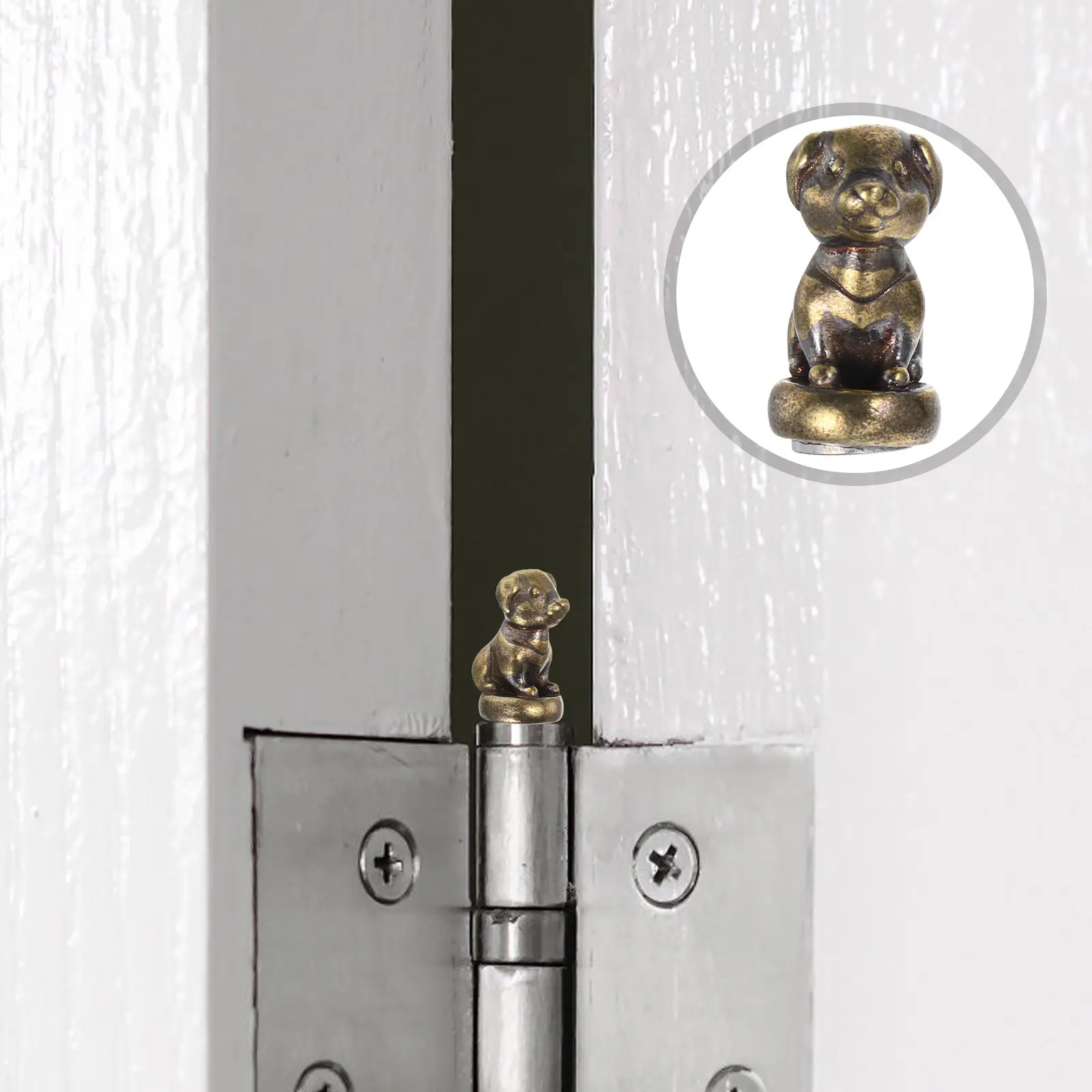 Decorative Hinge Heads Vintage Animal Covers Door Pin Toppers Magnetic Furniture Hinges Home Decor Hardware