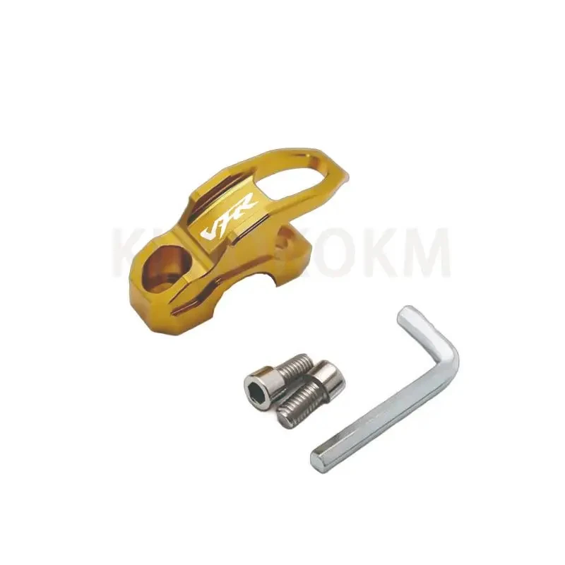 オートバイ CNC ブレーキマスターシリンダーブラケットバッグ荷物クランプホルダーヘルメットフックホンダ VFR 800 1200x VFR750 VFR800X VFR800F