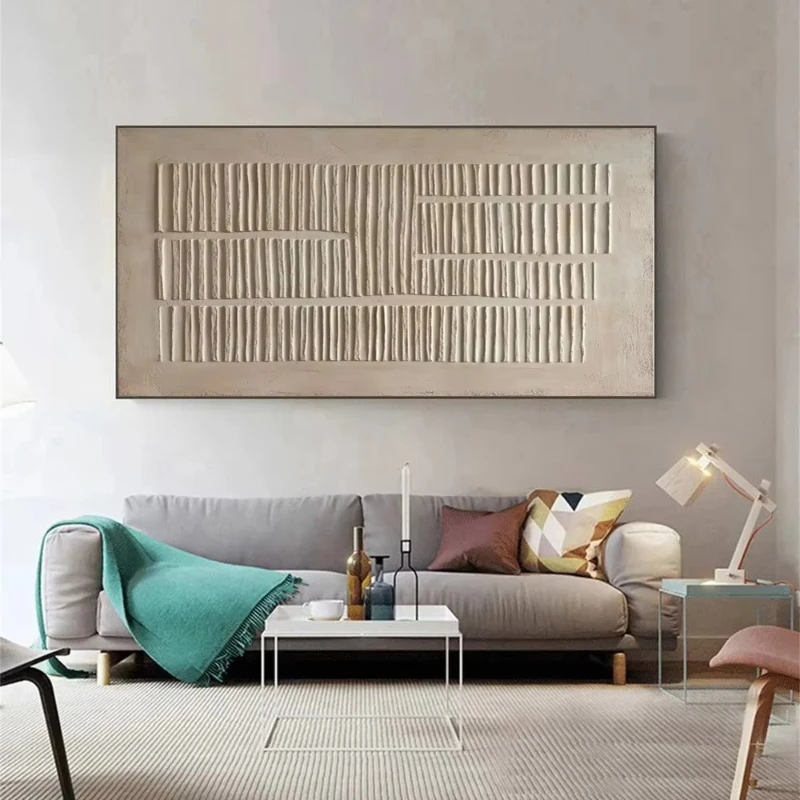 Abstract Texture Home Decor Large Artwork 3D Handmade Canvas Wall Art Hand Painted Original Custom Oil Painting Wabisabi Art
