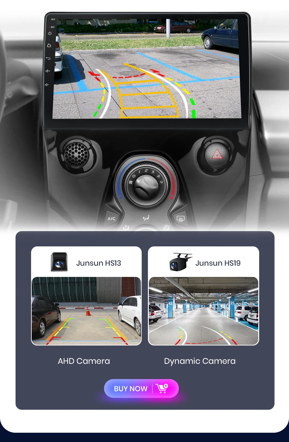 Junsun AI 4G LTE Drahtlose CarPlay Android Auto Auto Radio Für Toyota Aygo 2015 Citroen C1 2020 Peugeot 108 GPS Navi BT DSP RDS FM – Detail 17