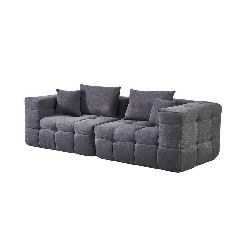 

Marshmallow fabric sofa, vacuum compressible sofa