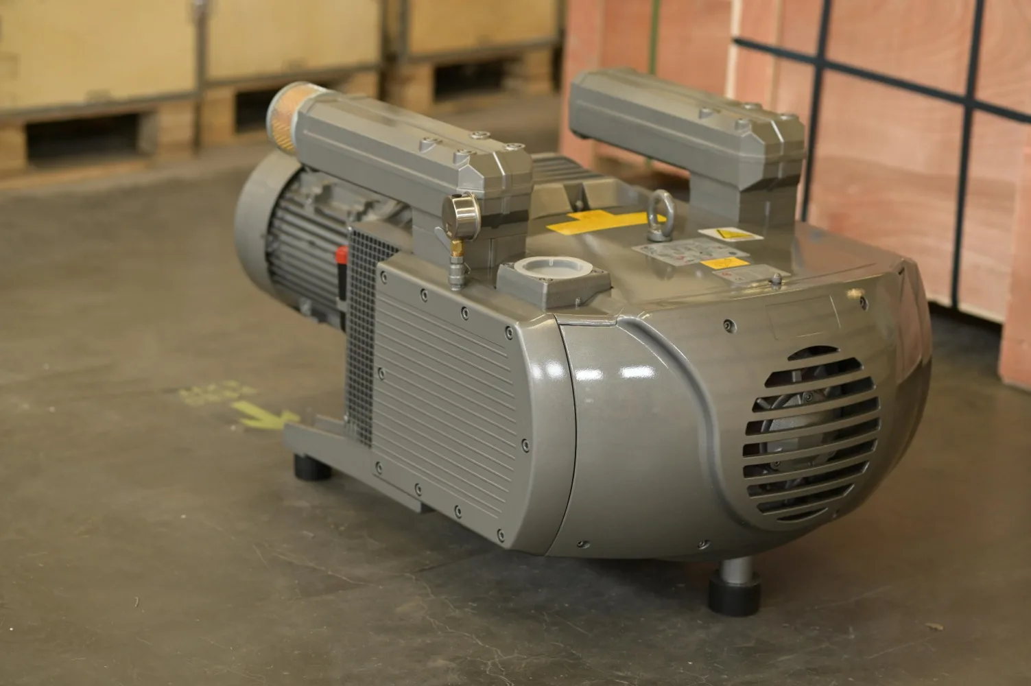 7.5KW 10HP Vacuum Pump 380V/220V Dry Rotary Vane Pump With CE for Food and Packaging Industry Material Handling and Conveying