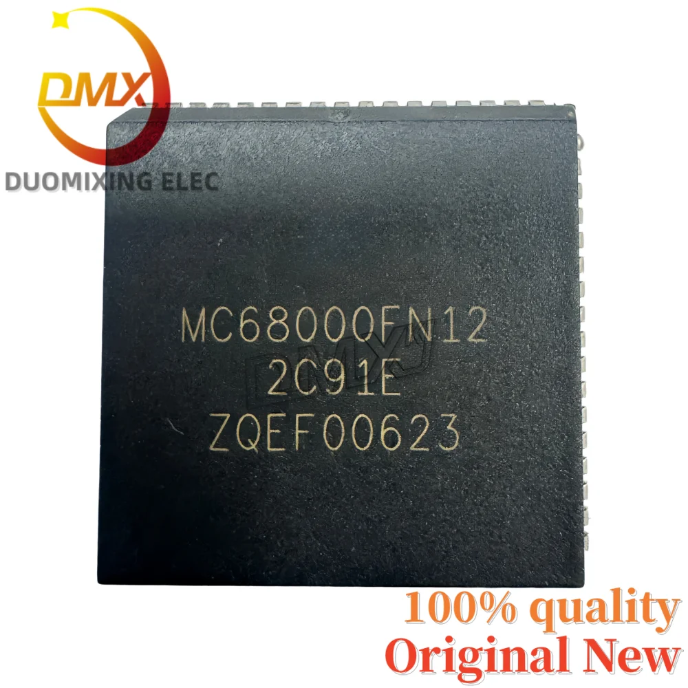 2-5PCS/LOT 100%Original MC68000FN12 PLCC-68 Microcontroller integrated circuit IC chip