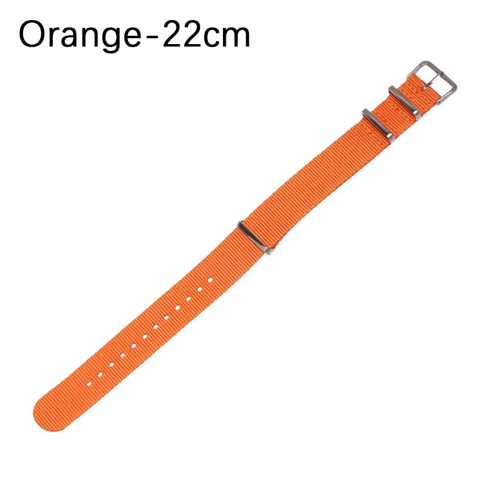 

18, 20, 22 мм, модный женский и мужской спортивный нейлоновый тканый браслет, петля для часов, сменный ремешок для часов