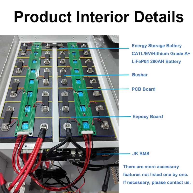 48v 280ah Power System 51.2v 15kwh Pack