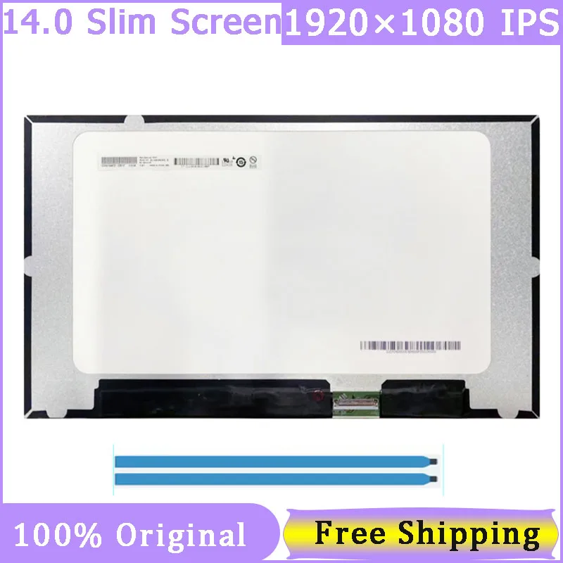 15.6 Slim 40 Pin Laptop Screen For ProBook 440 G8 NV140FHM-T0A B140HAK03.5 B140HAK03.1 LED LCD IPS Display Panel On-Cell