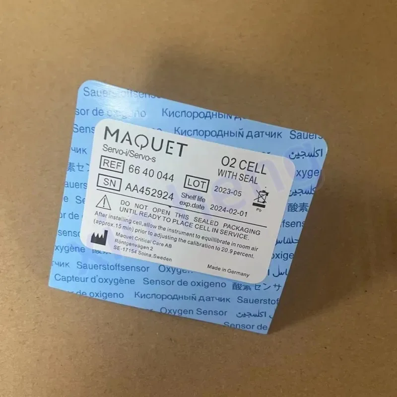Compatible MAQUET Servo-I, Servo-S 66 40 044 ,MAQUET Oxygen Cell 6640044 SERVO I /SERVO S 6640044 6640045 O2 Sensor