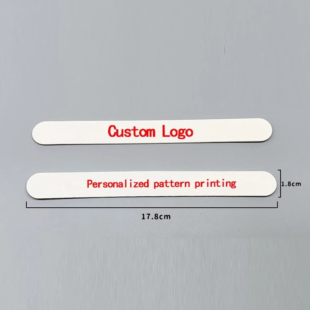 1000pcs Wooden Nail File Professional Nail Art Sanding Buffer Files 180/240 Double Side For Salon Manicure Pedicure UV Gel Tips