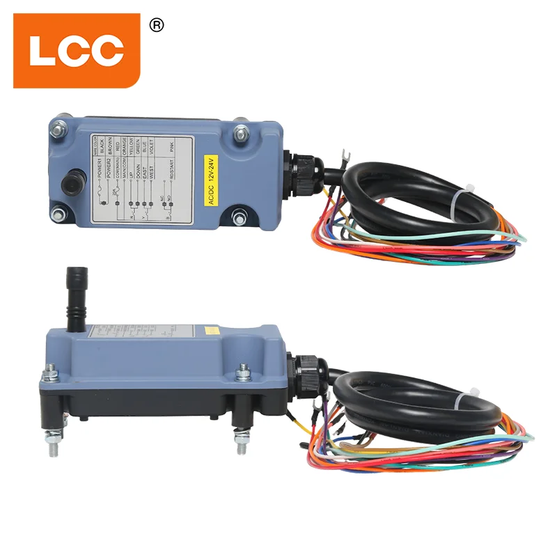 4-button Single Step 12V 24V SAGA1-L6 Garage Hoist Wireless Remote Control For Crane