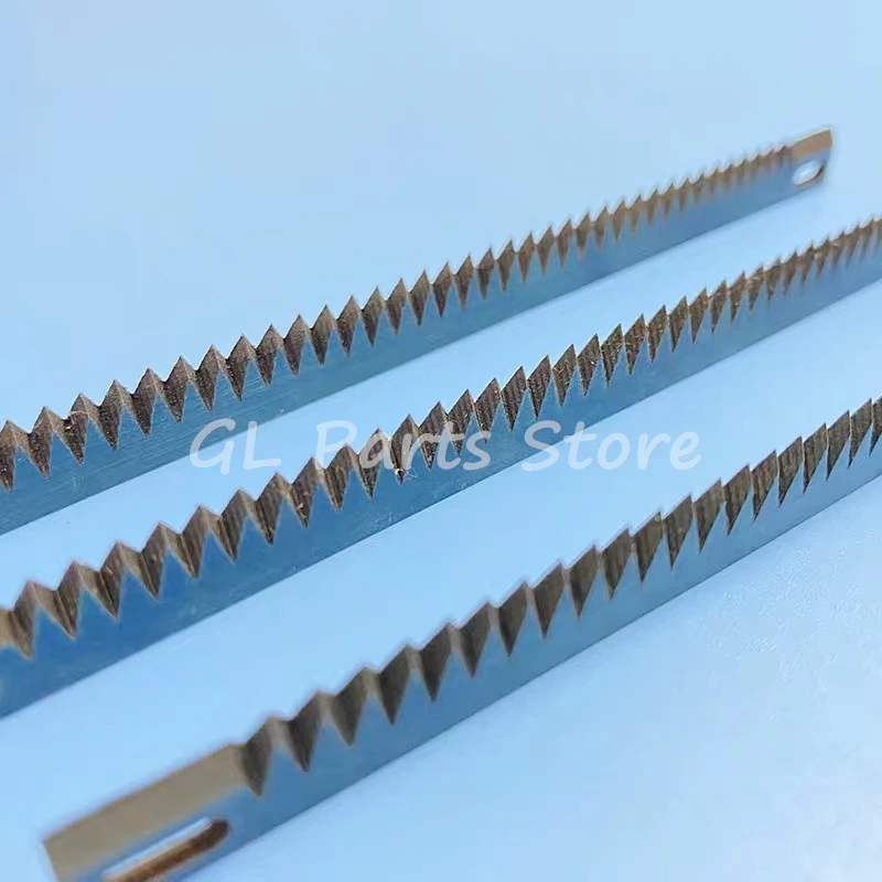 Hoja de corte de embalaje Vertical, cortador de bolsas de té, herramientas dentadas, cuchillo de máquina de embalaje, 15mm de ancho, 5 unidades por