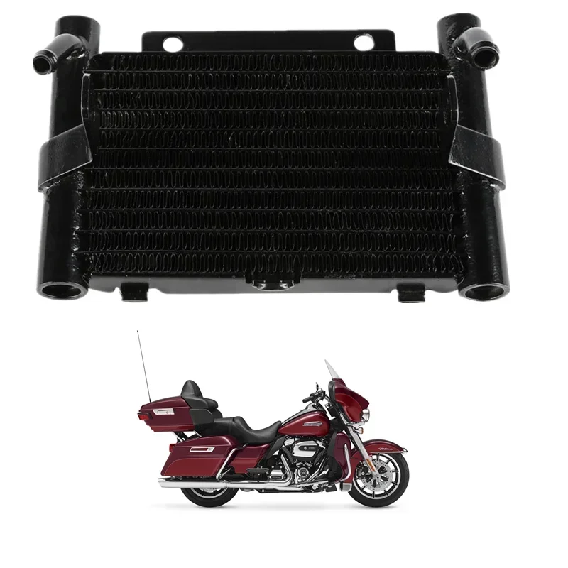 

Для Harley Touring Road King Street Electra Glide Ultra Classic FLTRX 2017-2022 Запчасти для мотоциклов Аксессуары Масляный радиатор