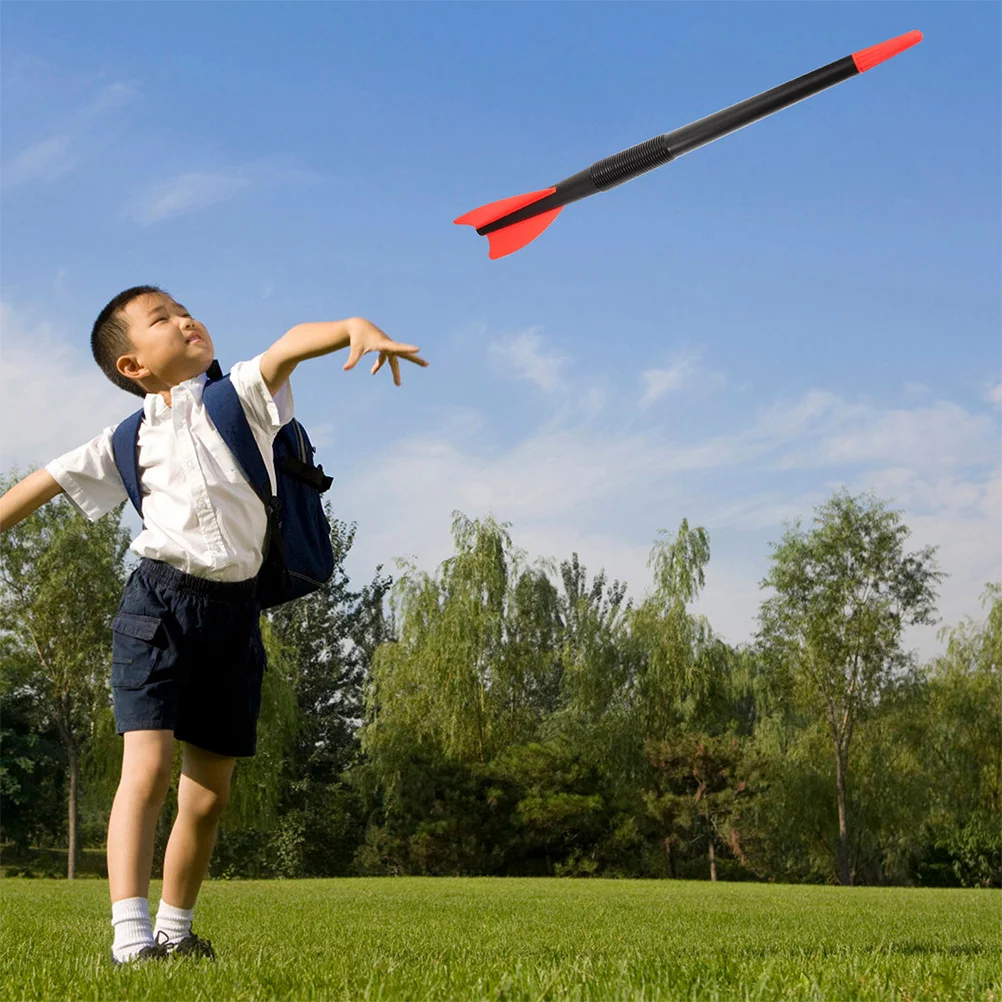 Javelin d'entraînement en plastique souple pour enfants, 2 pièces, léger et Durable, équipement de pratique de lancer, entraînement sur piste en plein air