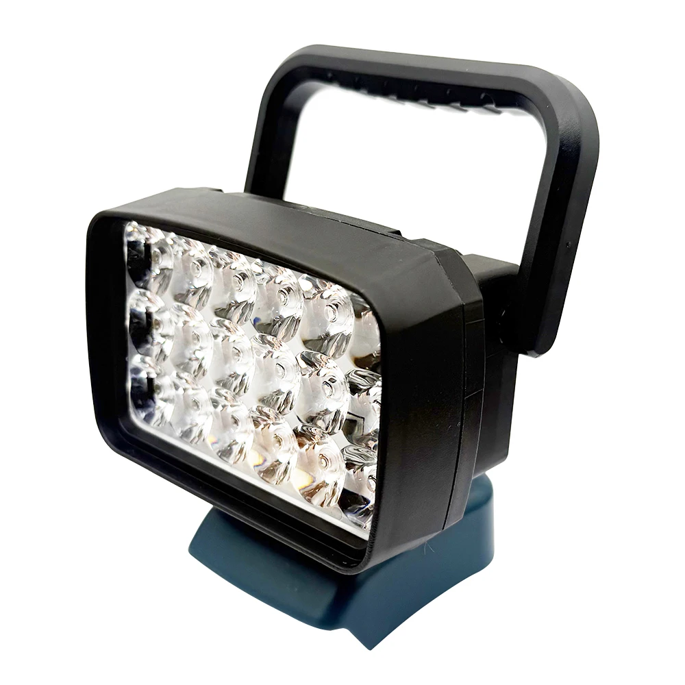 Аксессуары для электроинструментов для литий-ионного аккумулятора Makita 12 В BL1021B BL1041 18 светодиодных рабочих фонарей Ручная лампа Портативные фонари Прожектор