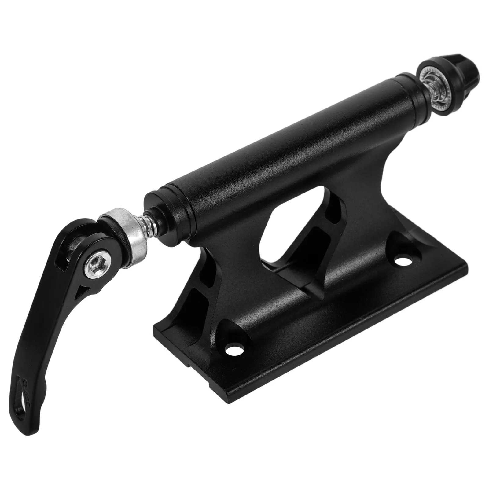 

Bike Fork Mount Bracket Thru Axle Adapter Protector Carrier Quick Release Black Waterproof Stable Design Durable Construction