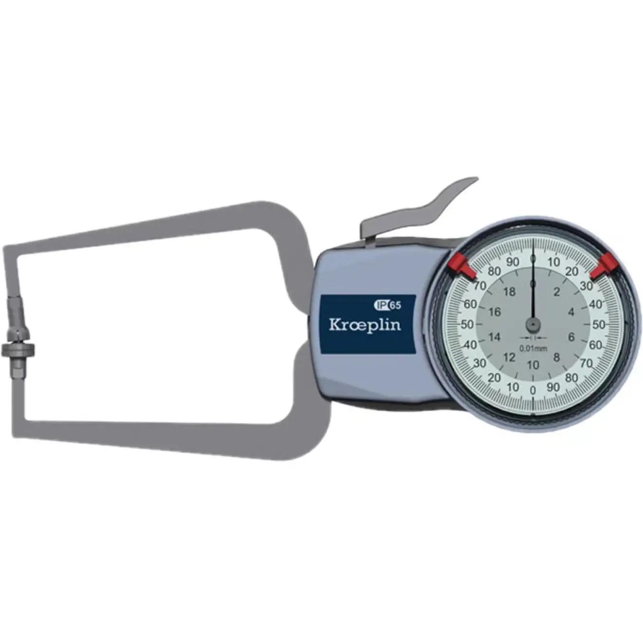 KROEPLIN Pointer Thickness Measurement Gauge D220T Outer Diameter Measurement