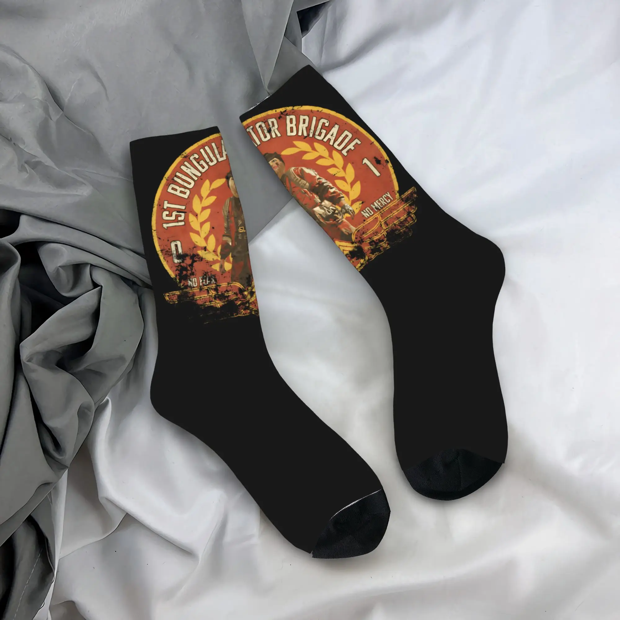 

Vintage Burnt Peanut Bungulator Alliance Stockings Arc Raiders Novelty Socks Men's Soft Socks Winter Anti-Slip Socks