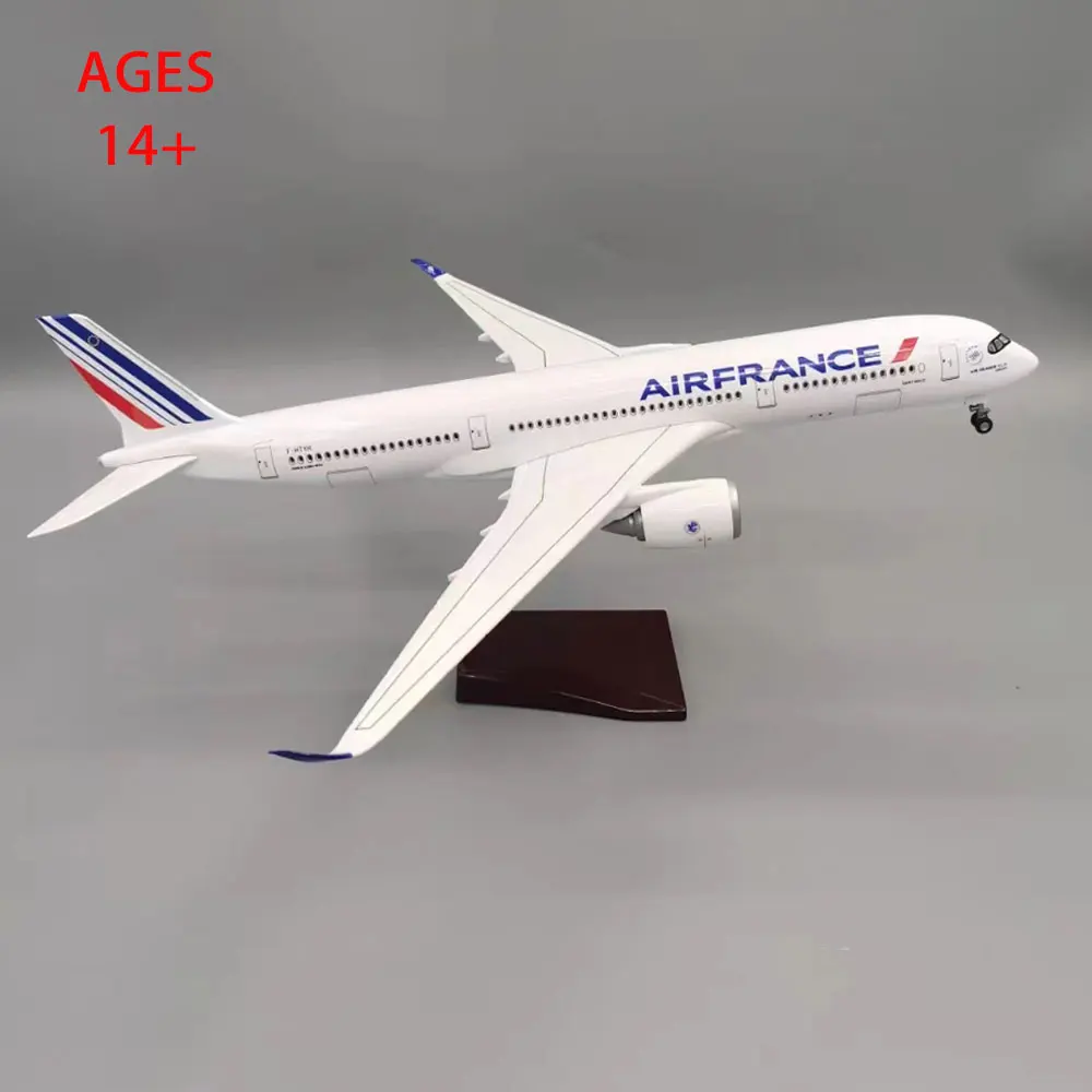 

A350 Air France Aircraft Model 47cm Original Aircraft Shape Replica Material Air France Plane Model Diecast Plastic Resin Model