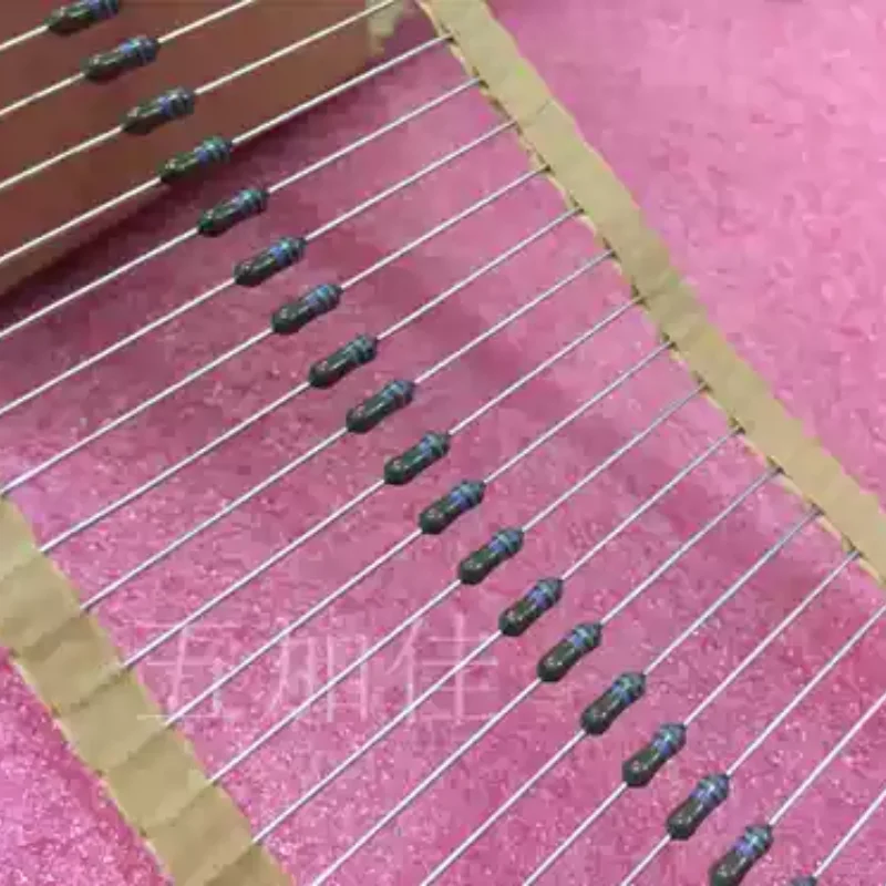10-100pcs imported original SMA0207 7871F 7.87K 1% 1/4W 0.6W metal film resistor