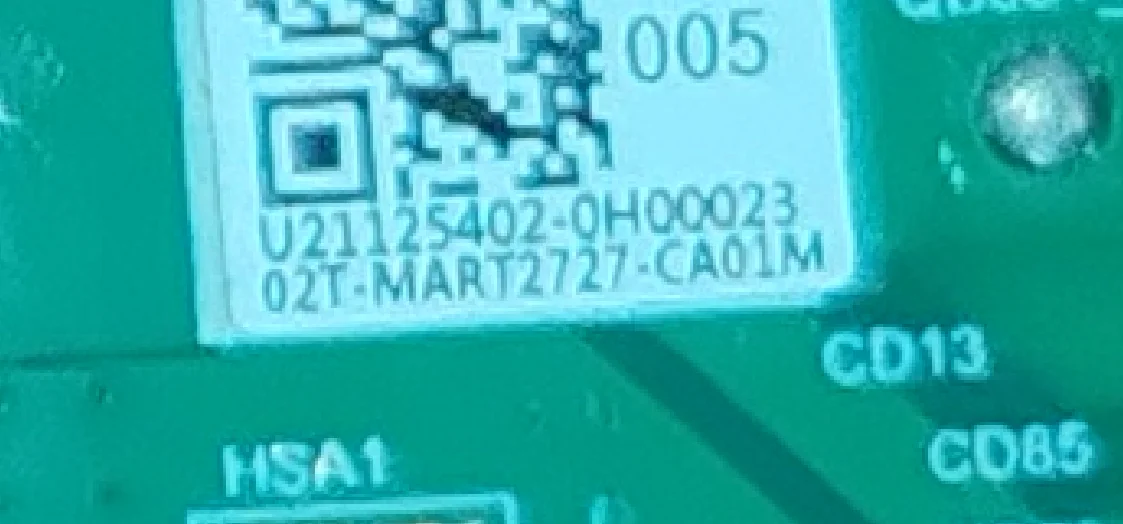 MR.RT2727Q.EB788 2RT727C0MNA Scheda madre TV di rete WiFi, foto fisica, testato bene