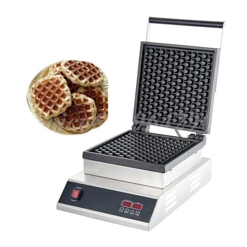 

Hot Sale Lattice Cake Honeycomb Waffle Making Machine Electric Kitchen Equipment Waffle Maker for Sale Suitable for Snack Street