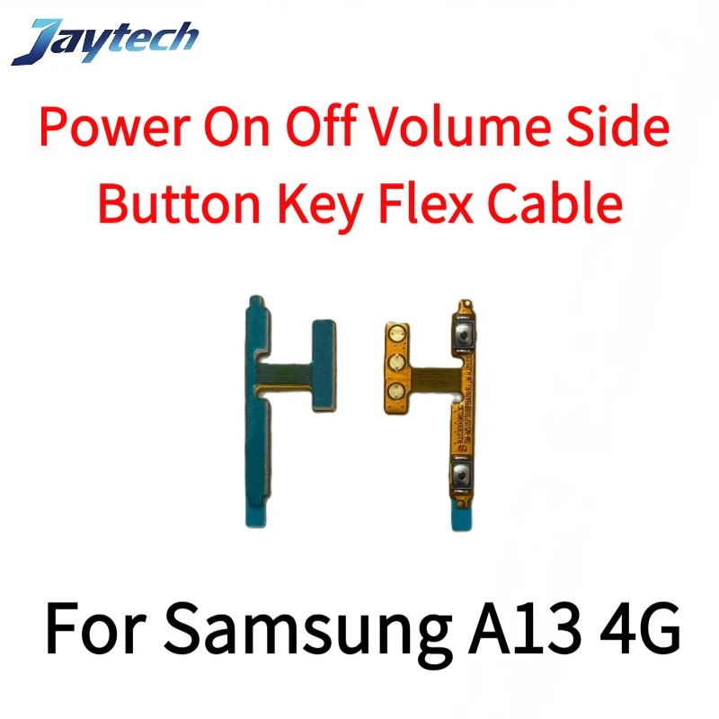 

10 шт. для Samsung A04E A06 A13 A14 A16 4G 5G Уключение и выключение громкости Боковая кнопка Ключ Гибкий кабель Запасные части