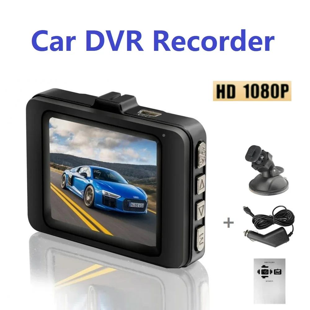 

HD 1080P Car Dash Cam Front Rear Camera Auto DVR Video Driving Loop Recording Vehicle Dashcam FULL Night Vision Driver Recorder