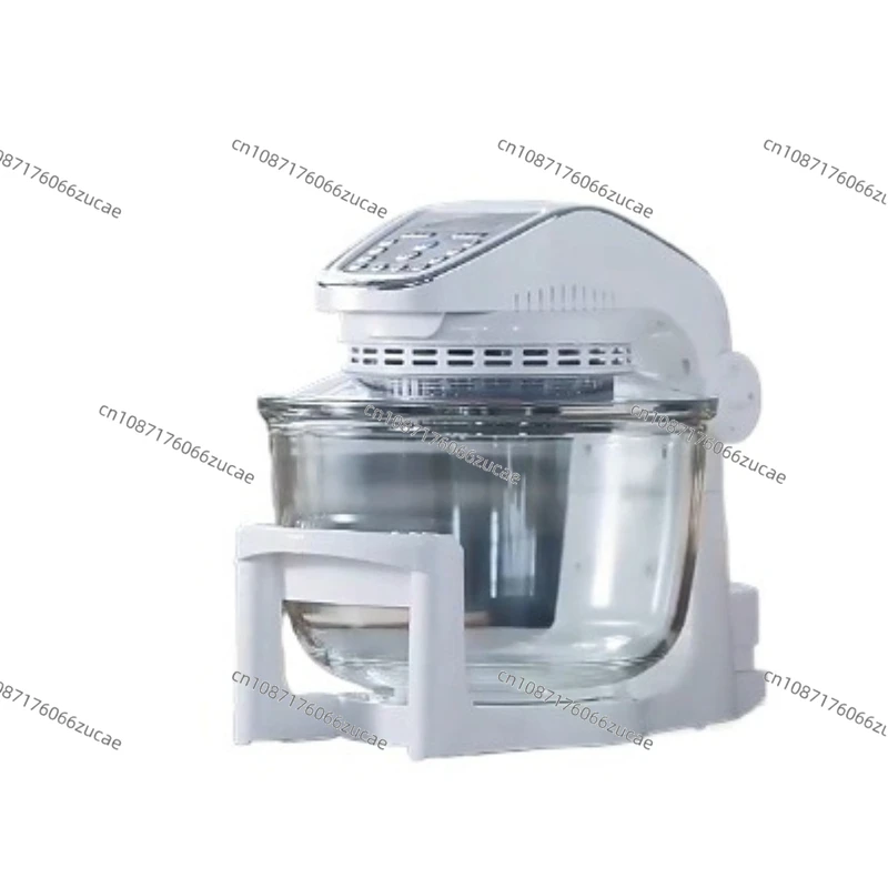 Glass Air Fryer, Household Smoke-free Electric Fryer, Multi-functional Light Wave Stove, Visual French Fries Machine