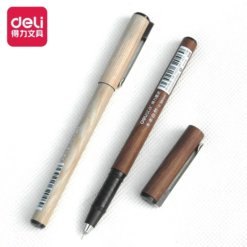 

12PCS Gel Pen 0.5mm Black Signature Pen Carbon Pen Wholesale Metal Office