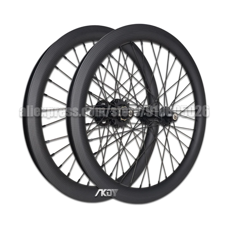 Carbon BMX Wheels 20\