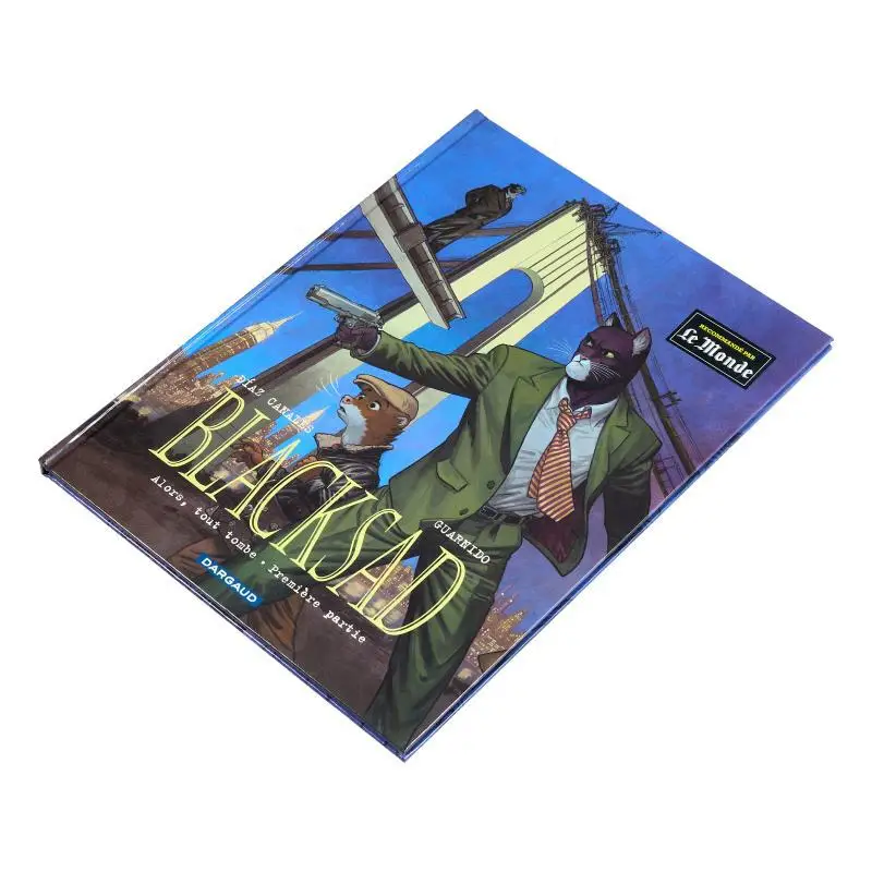 BLACKSAD  TOME 6  ALORS TOUT TOMBE PREMIERE PARTIE Juan DE Az Canales Juanjo Guarnido Dargaud 9782205078046 Book