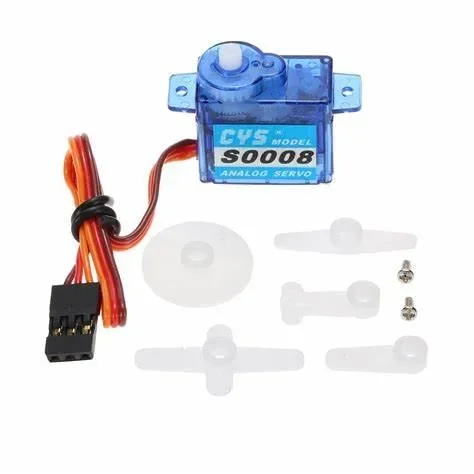 CYS S0008 8g steering servo CYS small plastic steering For es08a RC model airplane  ESKY EK2-0508 Belt cp KING 2 3