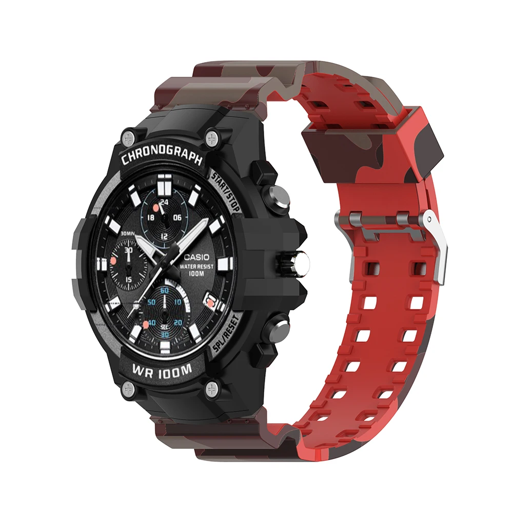 Silicone Strap For G Shock Ga110 100 Ga120 Gd120 Watch Wrist Band Bracelet Smartwatch Watchband Accessories