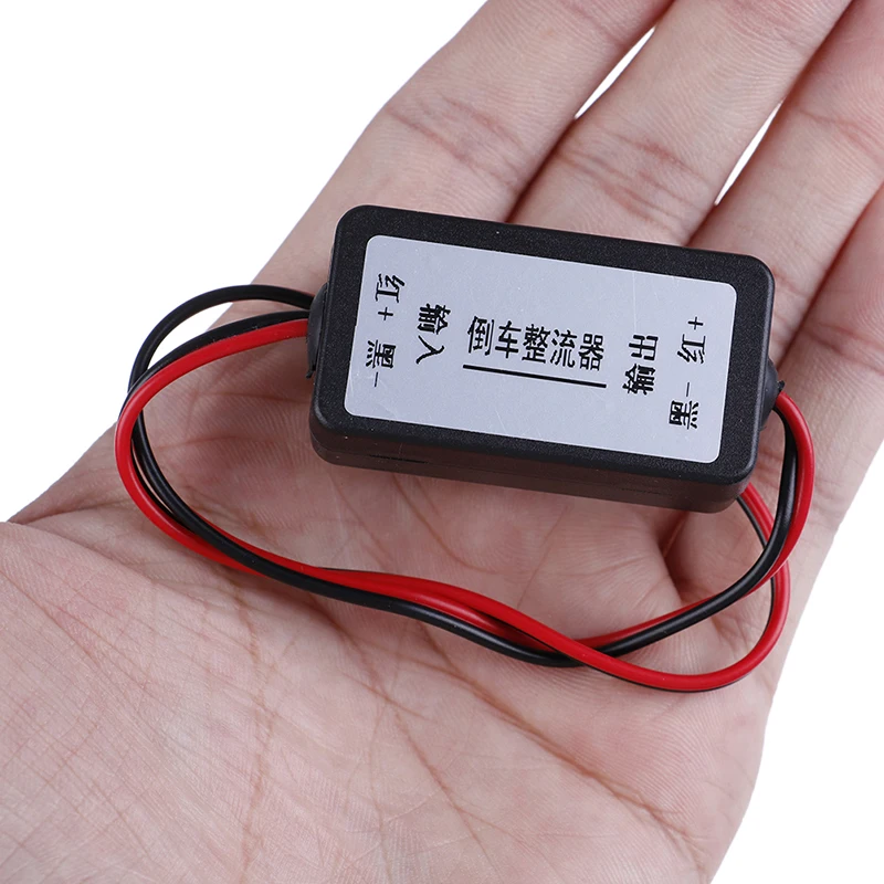 Universal Car Rearview Camera Power Relay Regulator Car Camera Capacitor Filter Connector Car Backup Camera Relay High Quality