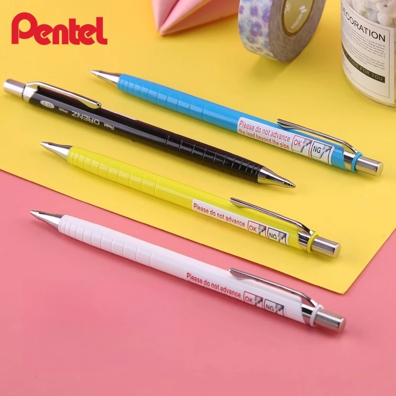 

PENTEL ORENZ Automatic Pencil 0.2 Ultra Fine Pencil 0.3mm Drafting Pencil Low Center of Gravity Students Art Drawing Sketch
